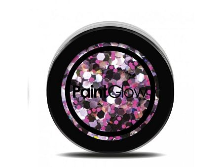 PGW Holografikus arcfesték - különböző színek Szín: Rózsaszín