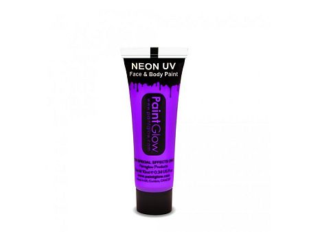 PGW Intense UV hatású arcfesték és testfesték - Különböző színek Szín Paintglow: Intenzív lila