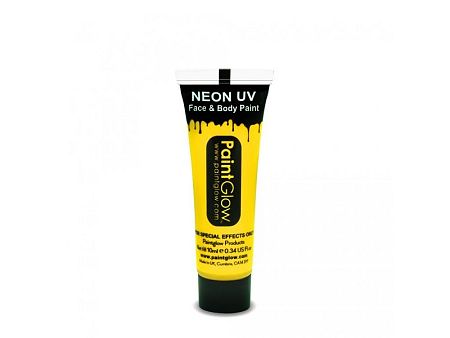 PGW Intense UV hatású arcfesték és testfesték - Különböző színek Szín Paintglow: Intenzív sárga