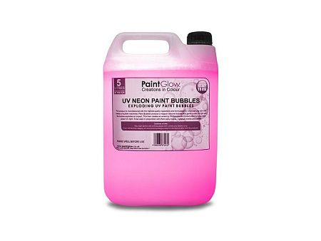 PGW UV Neon Rózsaszín Buborékfújó folyadék 5l