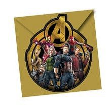 Procos Meghívók Avengers - Infinity War 6 db