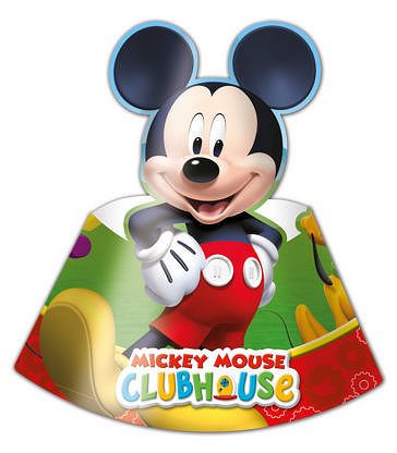 Procos Party csákók - Mickey Mouse 6 db